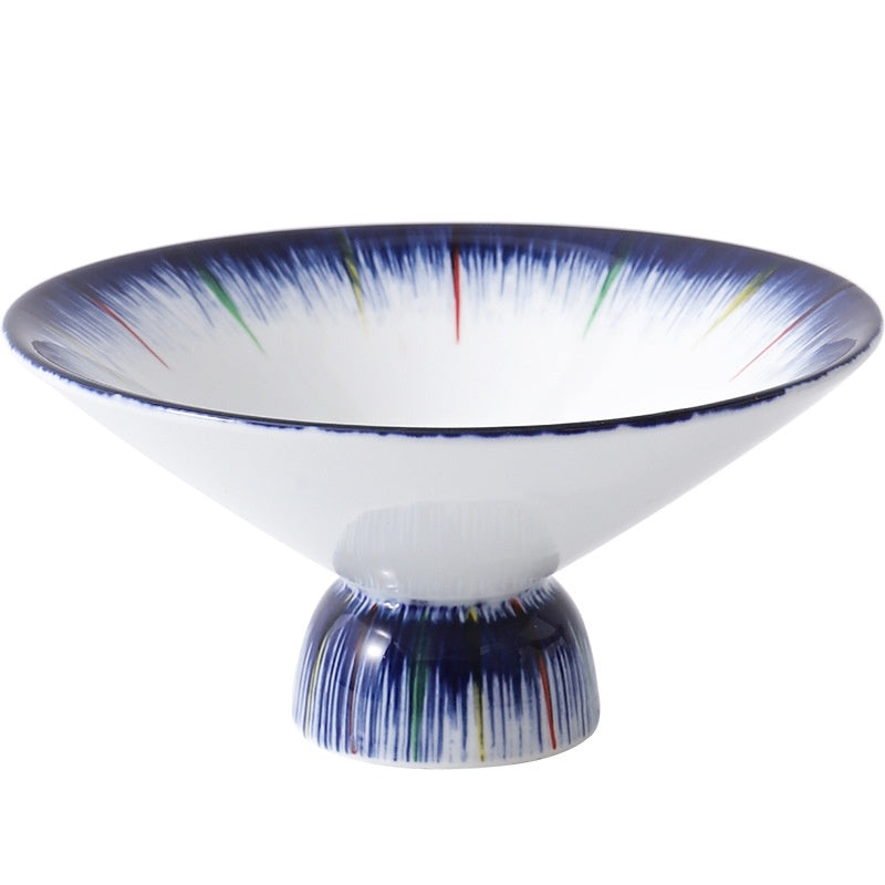 Japanese Tall Ceramic Bowl for Cooking & Serving - Multiple Colors