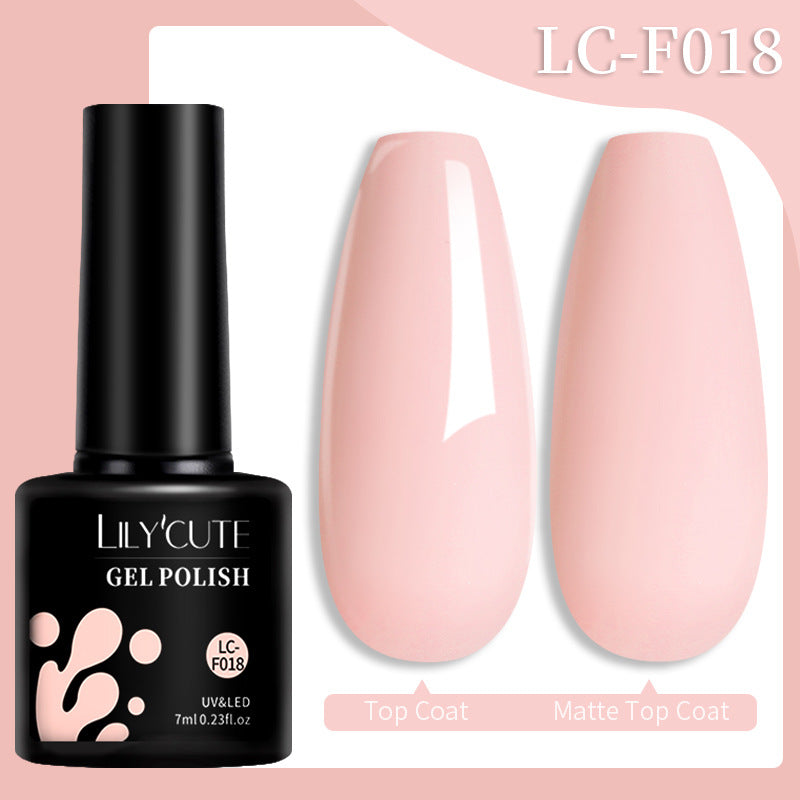 Colored Glitter Nail Glue Set for Nail Art - Waterproof & Non-Flushing