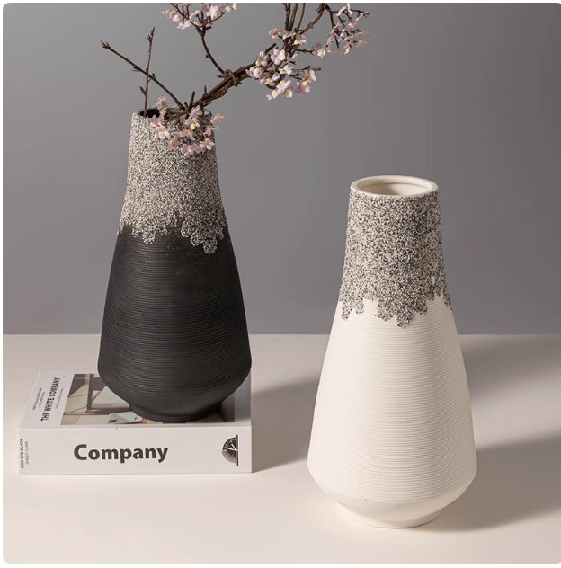 Chinese Style Ceramic Vase - Modern Home Decor Table Flower Holder