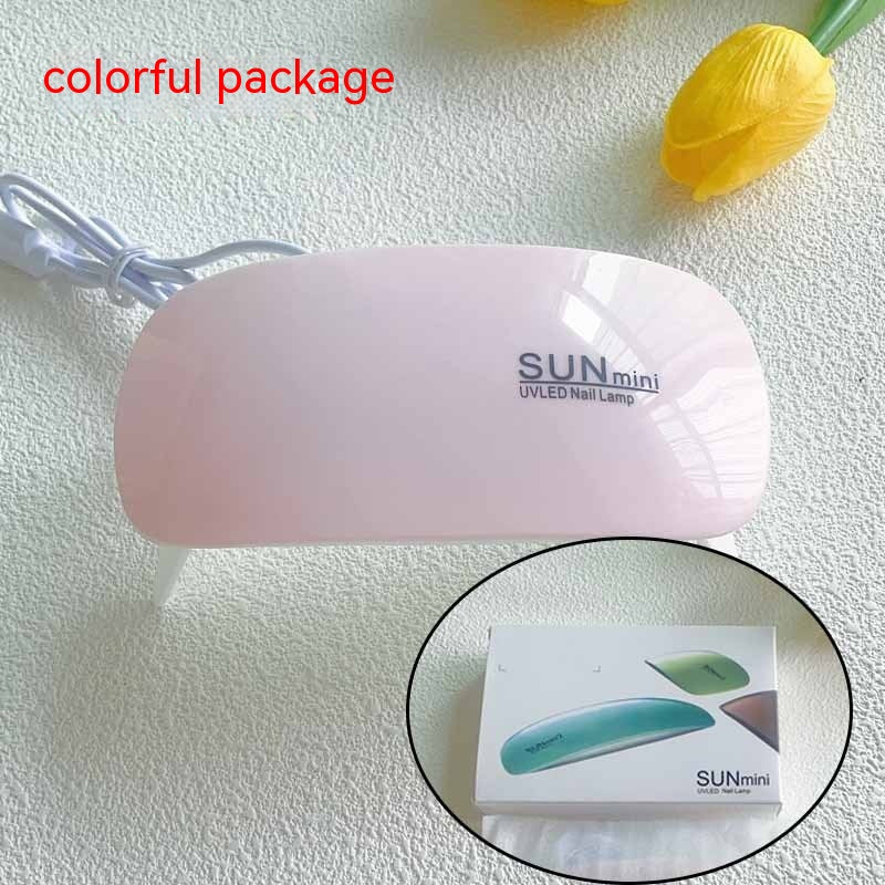 Portable Nail Heating Lamp for Gel Nails and Nail Art - Folding Handheld USB