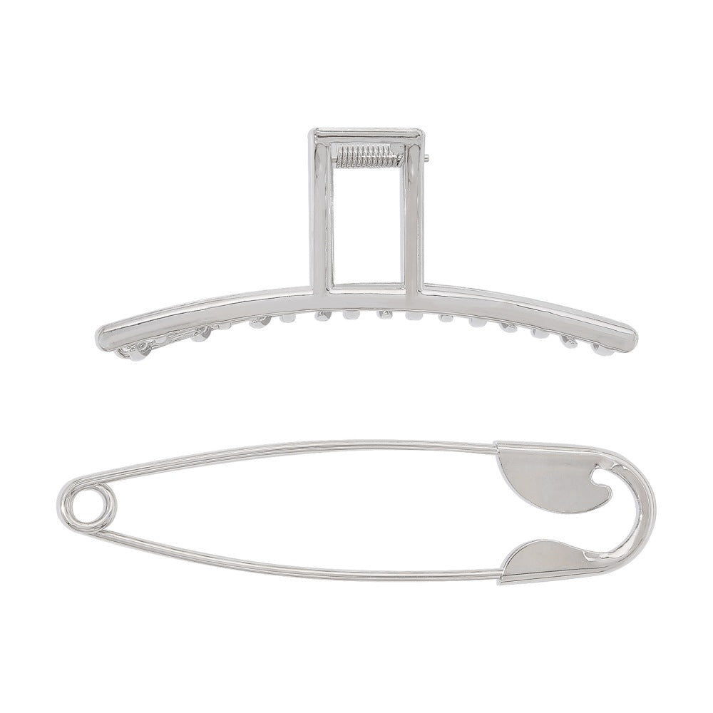 Banana Hair Clip - White K