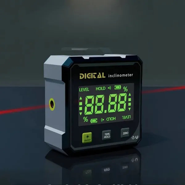Digital Magnetic Angle Gauge Inclinometer with LCD Display - Hand Tool