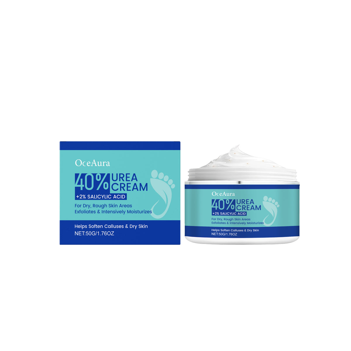 Urea Foot Cream with Arginine & Salicylic Acid - 50g