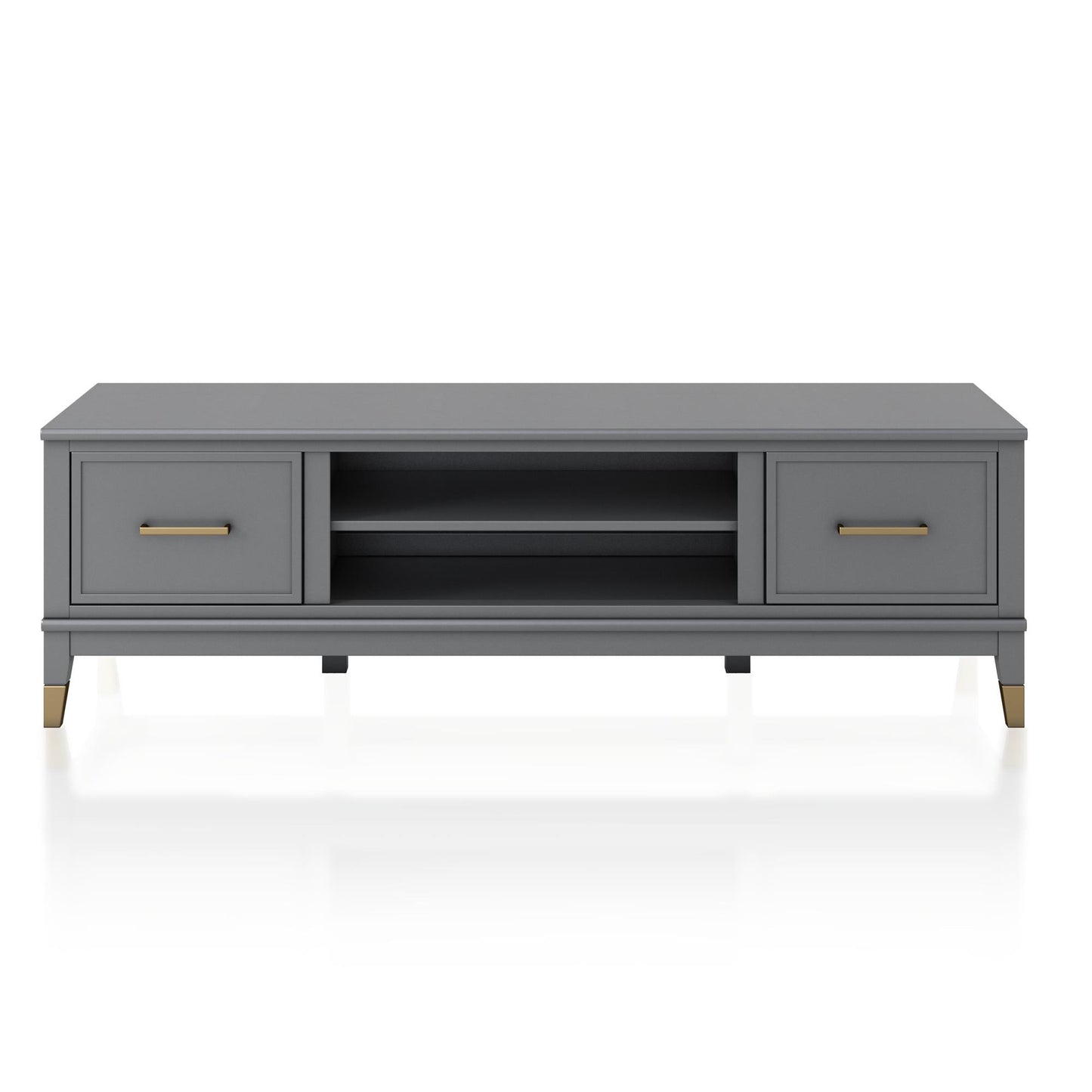Westerleigh TV Stand for TVs Up to 65" - Dark Gray