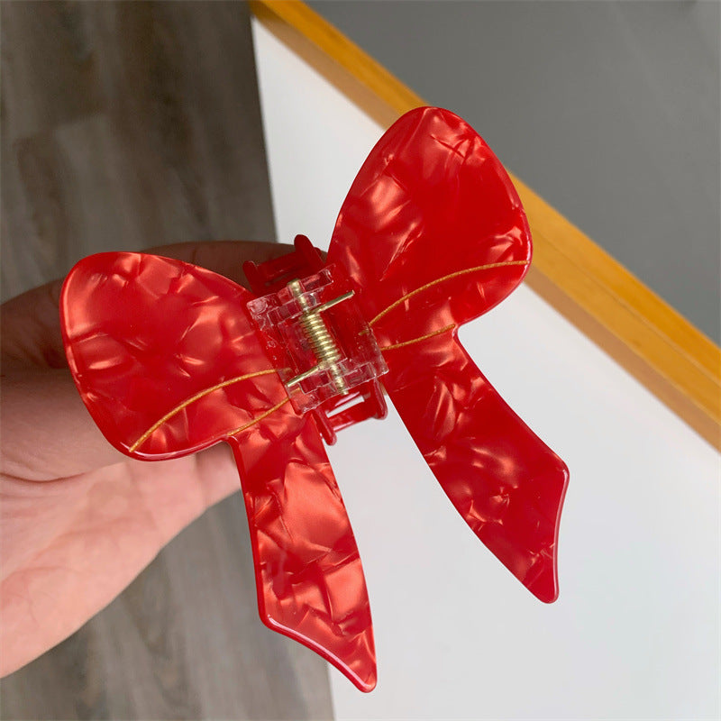 Butterfly Acetic Acid Clasp Hair Accessory Unisex Beauty Tool