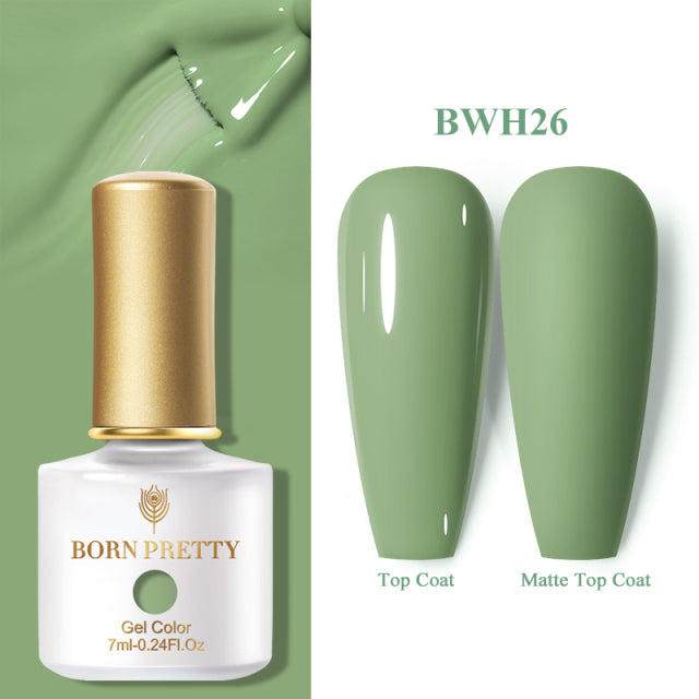 One-Color Gel Nail Polish 7ml - Long-Lasting, Non-Toxic, Professional & Home Use