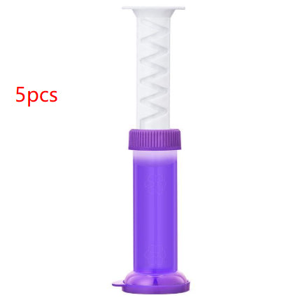Toilet Air Freshener Gel - Aromatic Cleansing Gel for Bathroom, 48ml - Multiple Colors
