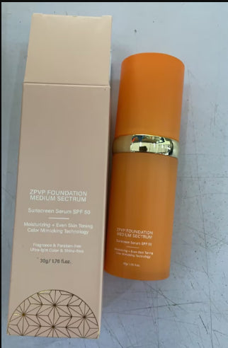 Temperature Change Liquid Foundation with Hyaluronic Acid 30ml Light & Thin Concealer Moisturizer