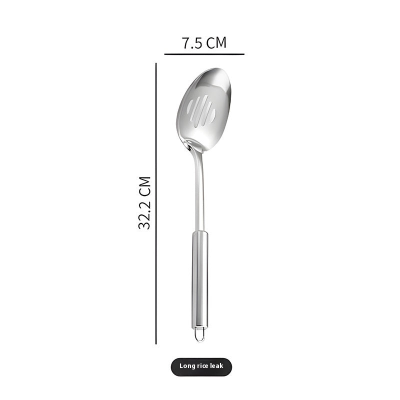 Stainless Steel Kitchen Utensils Set with Magnetic Handles - Multiple Sizes
