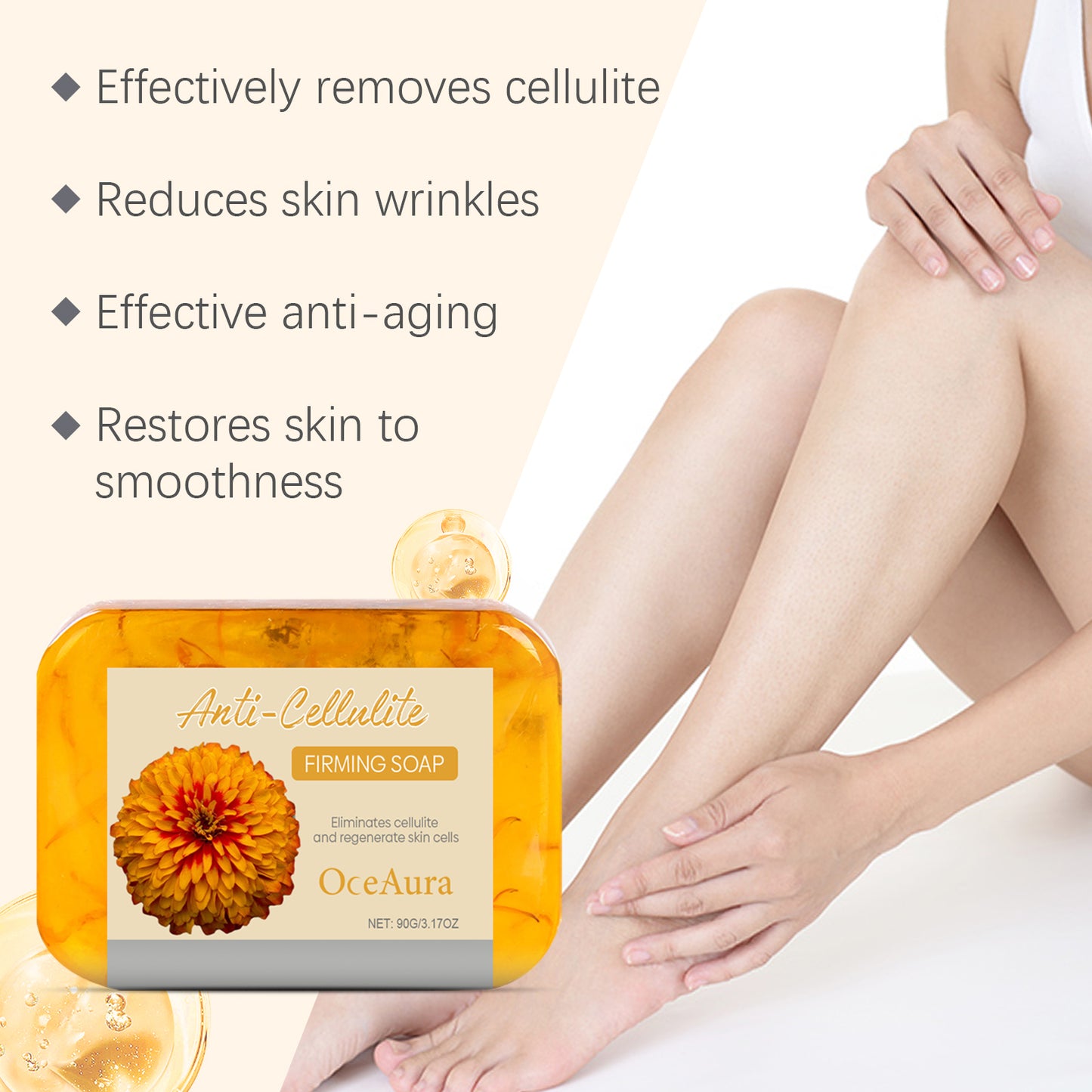 Moisturizing Shea Butter Body Soap with Niacinamide for Smooth Skin