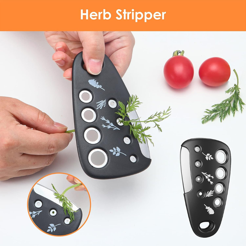 6-Piece Space-Saving Kitchen Gadget Set - Multi-Tool with Grater, Peeler, Cutter & More
