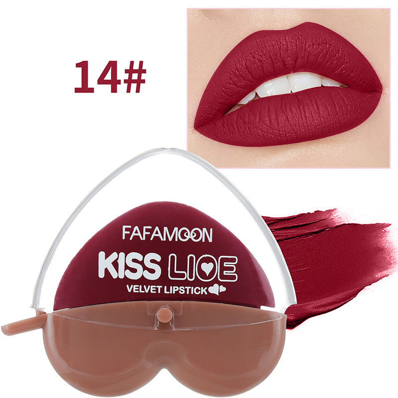 Matte Lipstick with Lip Balm Effect - Moisturizing Lip Color Set