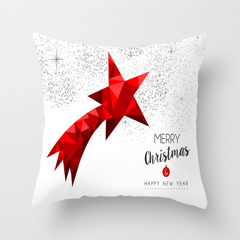 Christmas Pillow Cover - Modern Minimalist Sofa Cushion Case 45x45cm