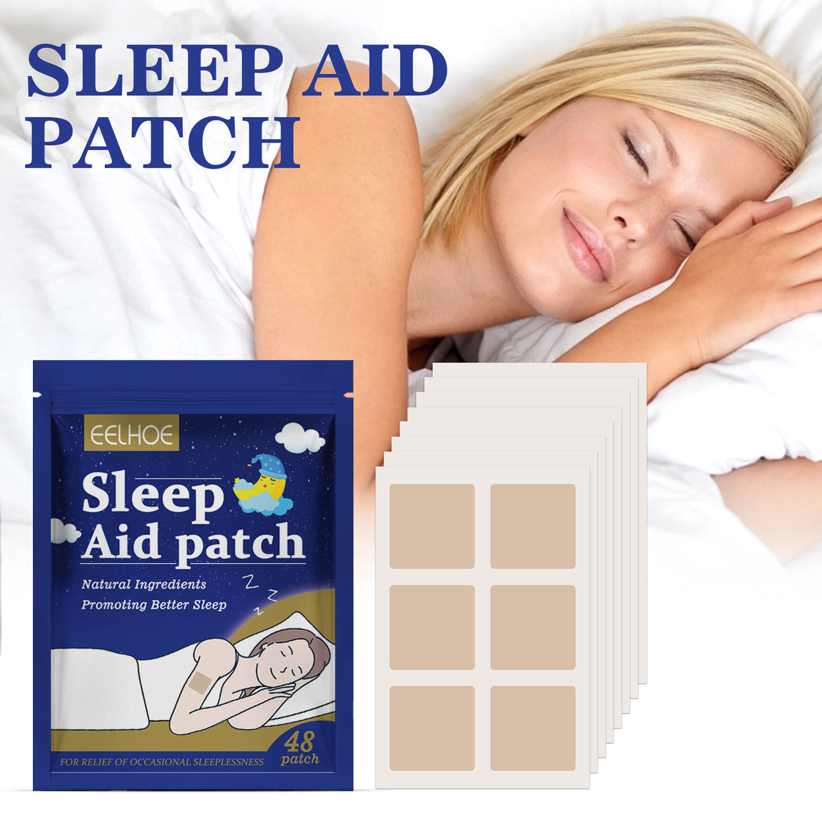 Sleep Patch - Lavender & Lemon Extract, 48 Pieces