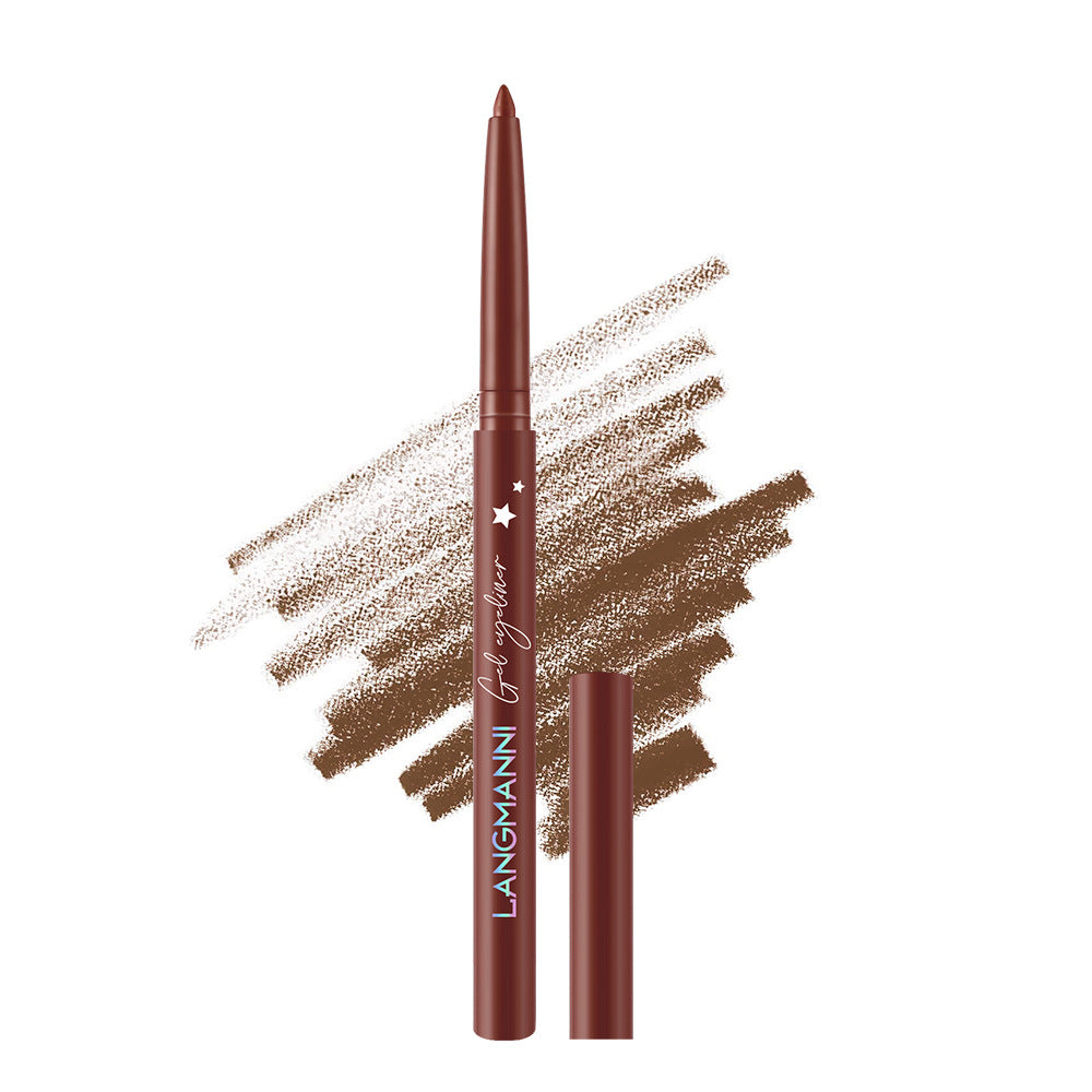 Waterproof Long-Lasting Eyeliner Pencil - Smudge-Proof, Black
