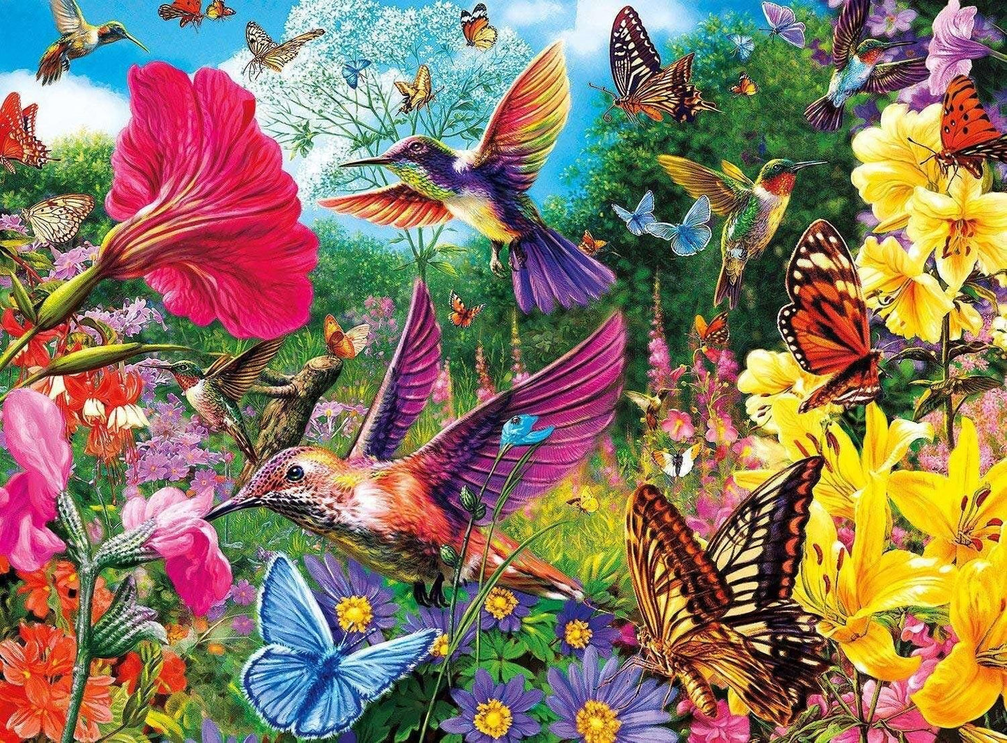 DIY Diamond Painting Cross Stitch Kit - Animal Bird Mosaic Art