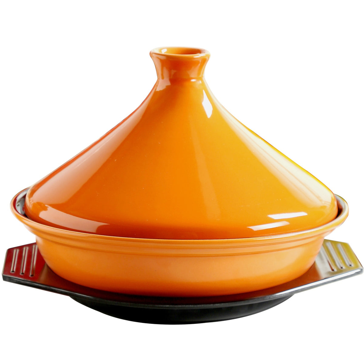 Heat-Resistant Ceramic Claypot Rice Cooker with Cover - 3L Restaurant-Grade Casserole