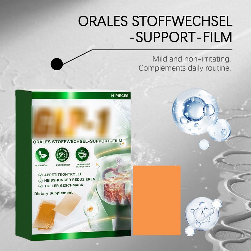 Metabolic Support Oral Tablets – Orange Mint, 14 Pieces