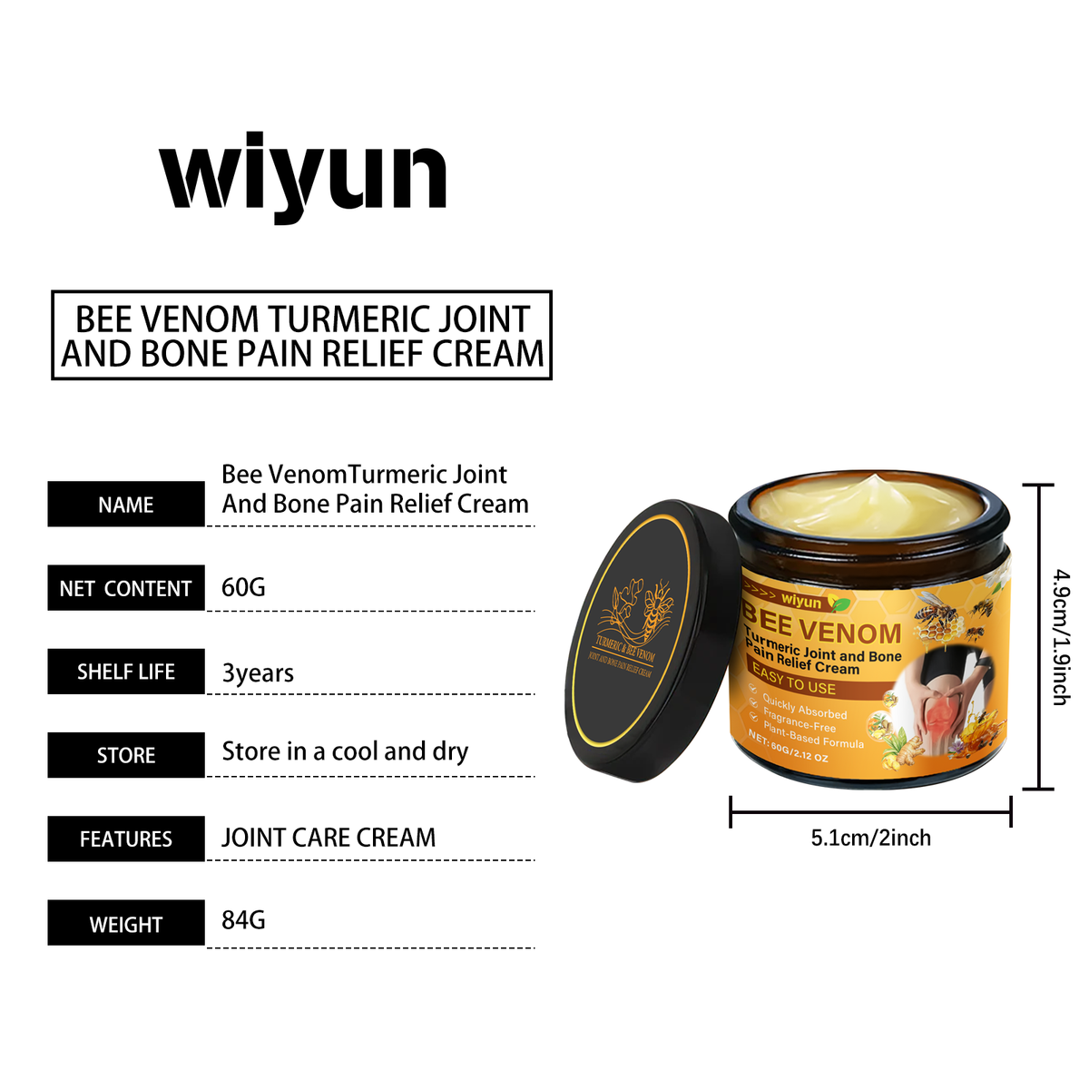 Joint & Bone Pain Relief Cream 60g