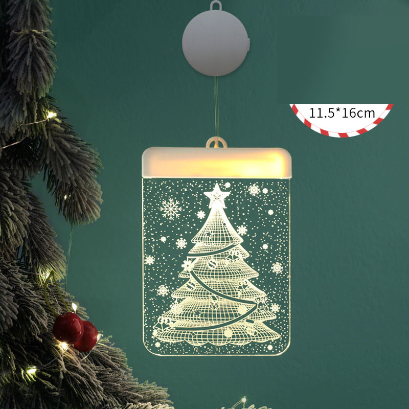 Christmas Hanging Bell and Snowflake String Lights - Festive Decor