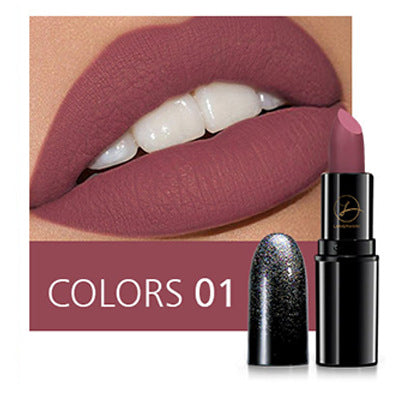 Matte Long-Lasting Lipstick with Moisturizing Formula - Multiple Styles