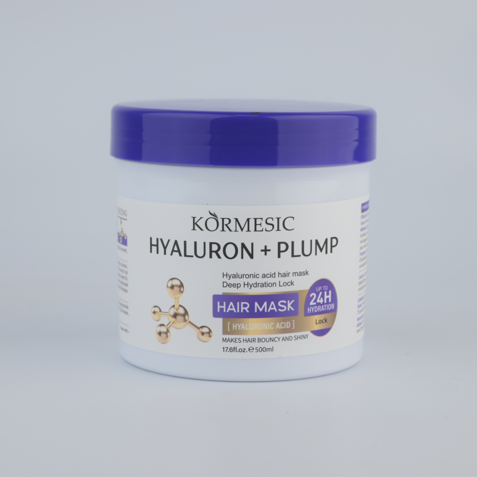 Hyaluronic Acid Hair Mask 24H Moisturizing 500ml - Hair Care Treatment