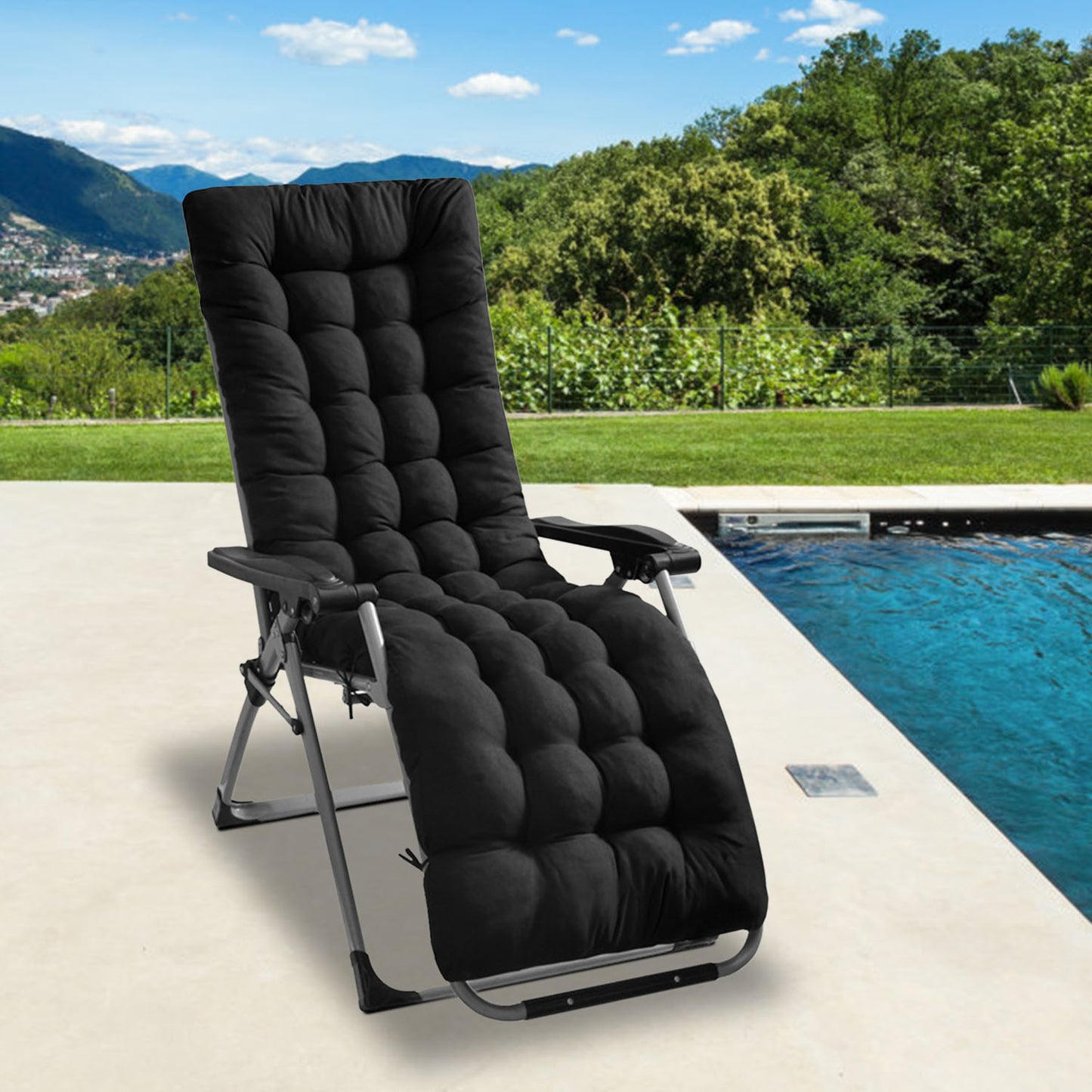 Lounger Cushion for Chaise, Rocking Chair & Sofa - Standard Size