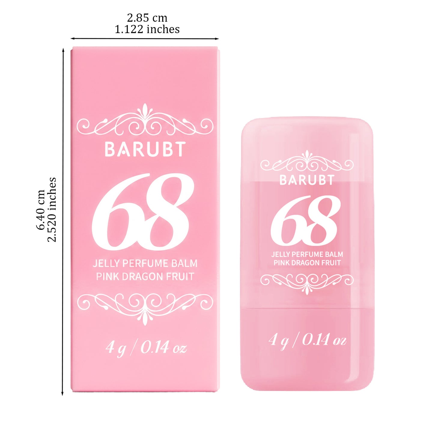 Long-Lasting Solid Perfume Balm Stick for Women - Portable Fragrance 4g