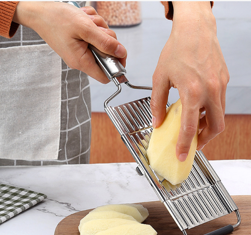 Multi-Function Vegetable Chopper with Stainless Steel Shredding Device - Kitchen Helper