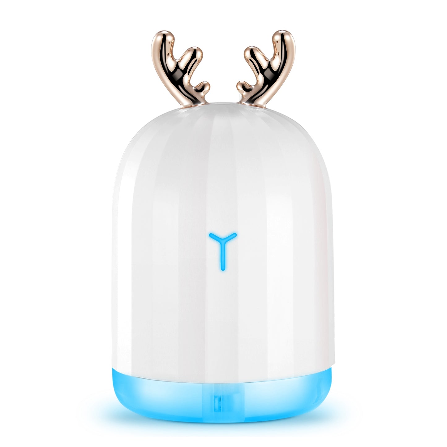Ultrasonic Air Humidifier with 7 Color Breathing Lights, Auto Shut-Off for Home Office Yoga
