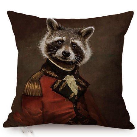 3D Animal Wolf Series Car Pillowcase Cushion Cover - Home Textiles