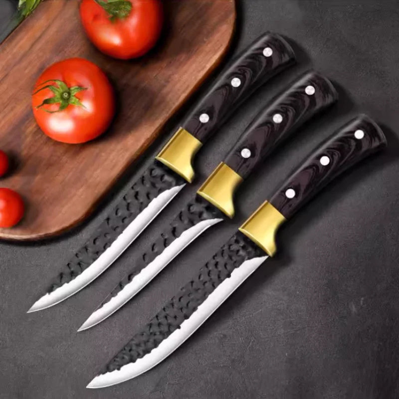 3-Piece Kitchen Knife Set - Precision Cutting Tools