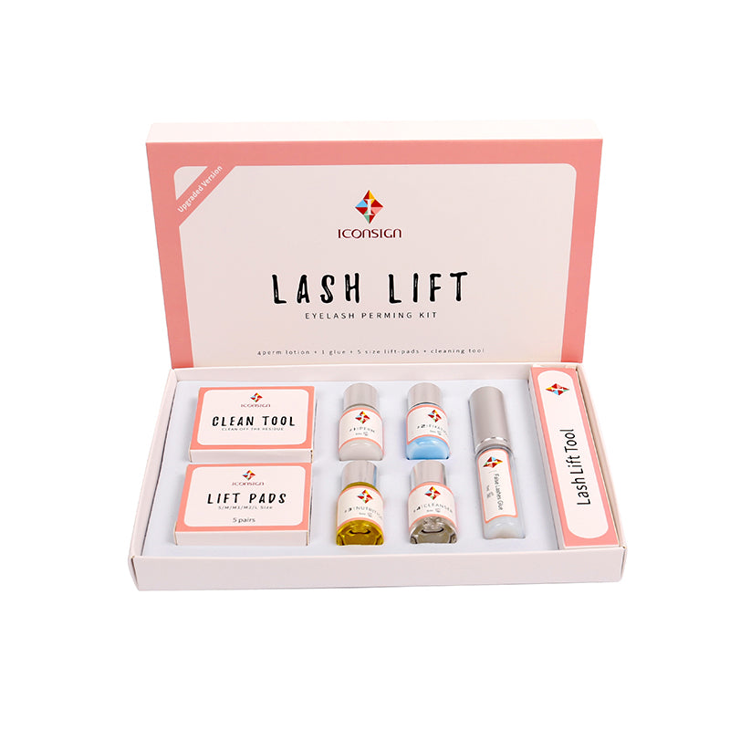Complete 10-Piece Lash Lift Kit - Professional Eyelash Perming Set