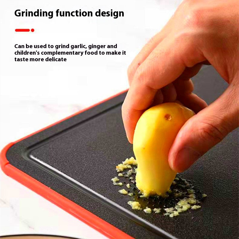 Double-Sided Cutting Board for Meat and Vegetables - Square, Multi-Functional Kitchen Tool