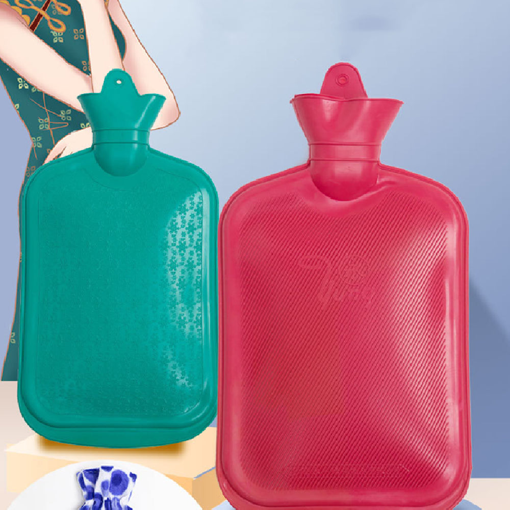Old-Fashioned Hot Water Bag for Bed - Dual Use Heating and Cold Pack