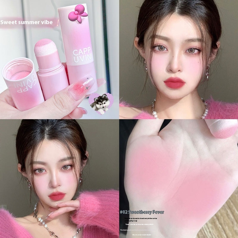 Matte Blush Stick - Monochrome Expansion Rouge for Cheeks 3g