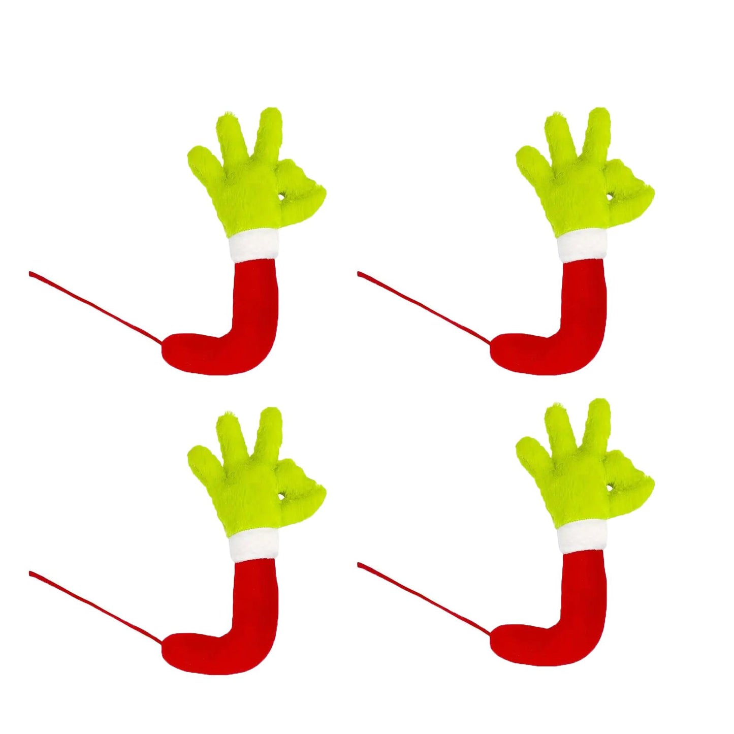 Grinch Green Monster Arm Doll Ornament - Christmas Tree Decoration