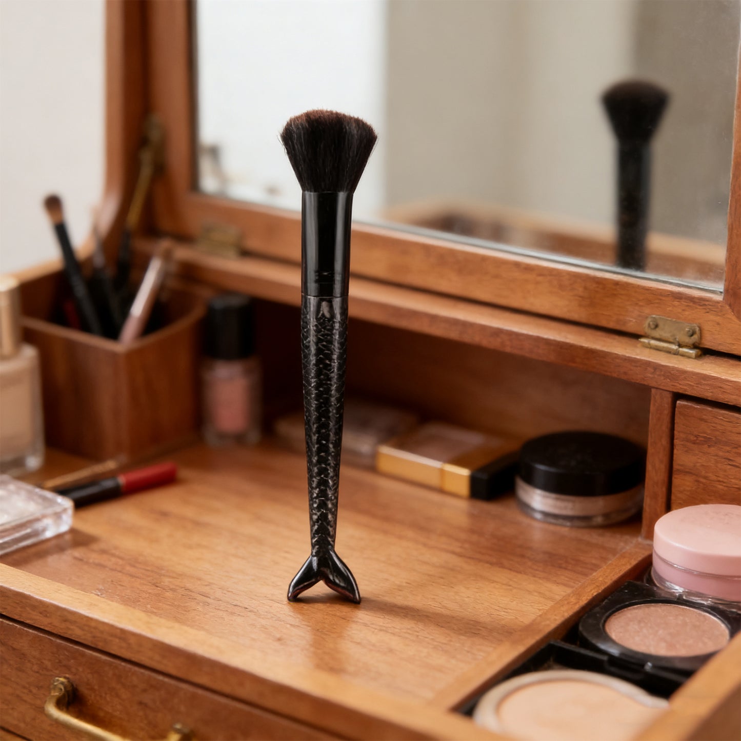 Professional Face Makeup Brush - Soft Bristle Cosmetic Tool