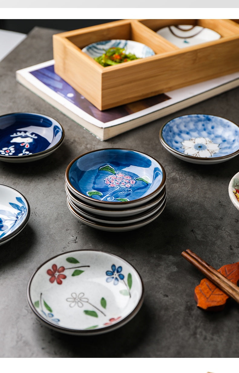 Ceramic Plant Flower Dish Saucer for Home & Garden Kitchen Decor