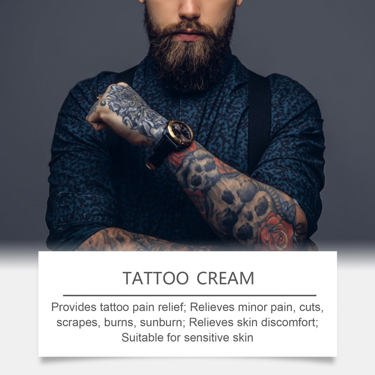 Nourishing Moisturizing Skin Tattoo Neck Cream