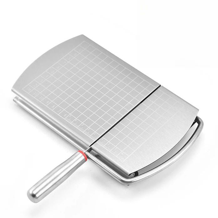Multifunctional Kitchen Slicer with Stainless Steel Cutting Board & Silicone Suction Base