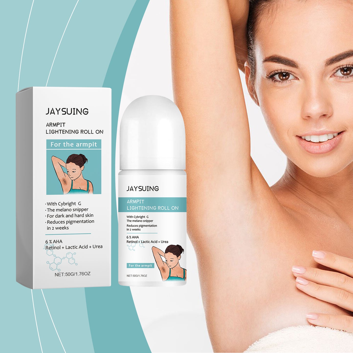 Underarm Whitening Roll-On – Brightening & Smoothing Skin Care Treatment
