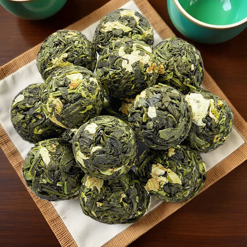 Extra-Strong Jasmine Tea Leaves - Green Tea, 100g or 200g Packaging