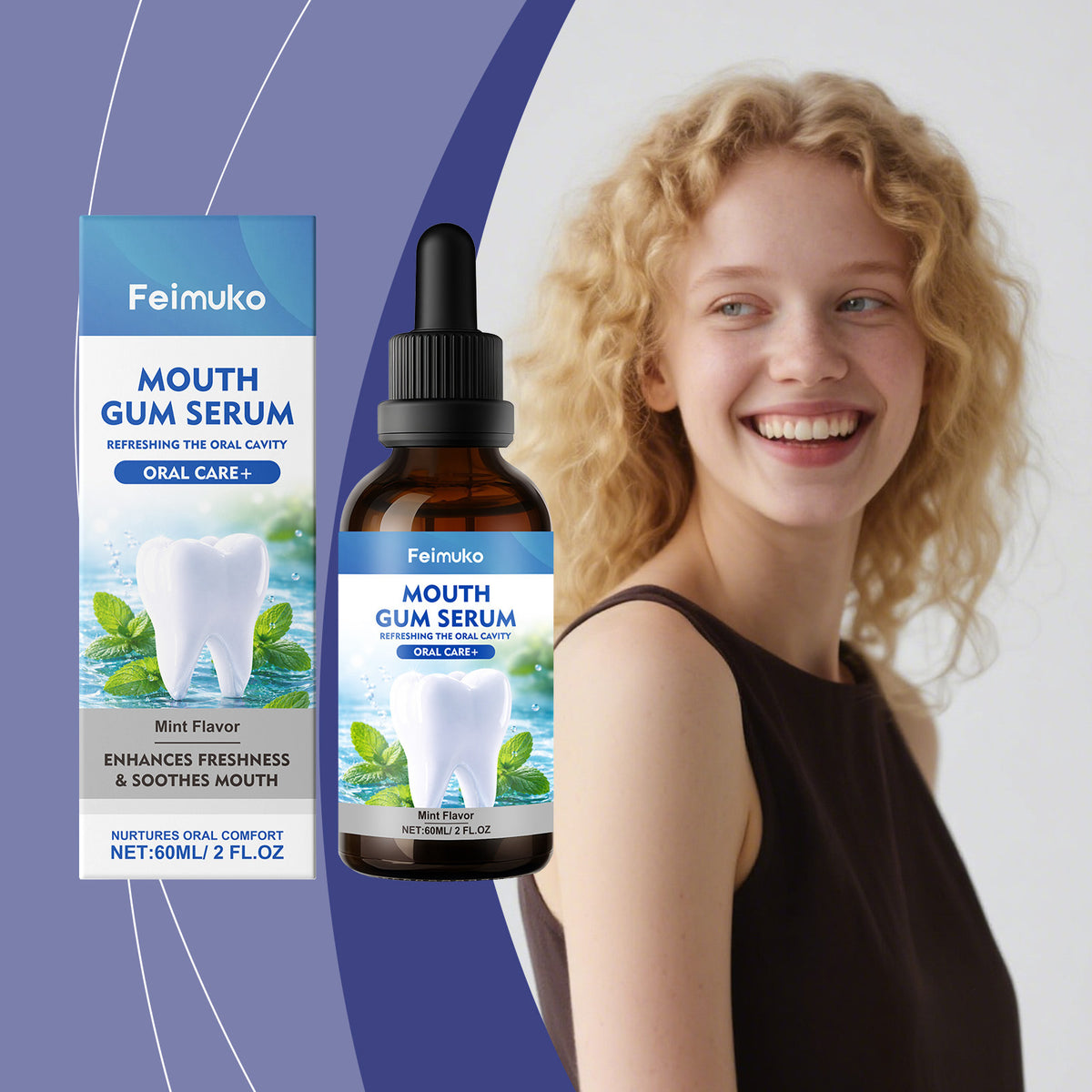 Gum Care Drops 60ML Oral Health & Fresh Breath Relief