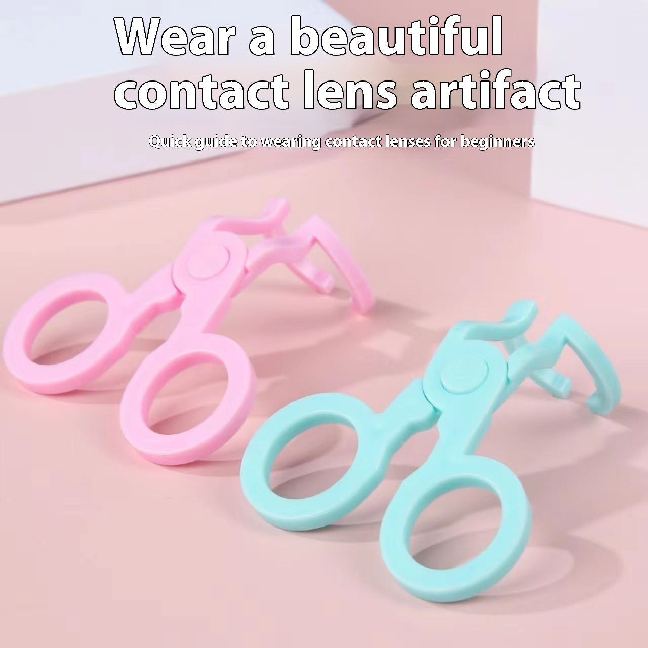 Portable Big Eye Contact Lens Clip Aid for Comfortable Wearing