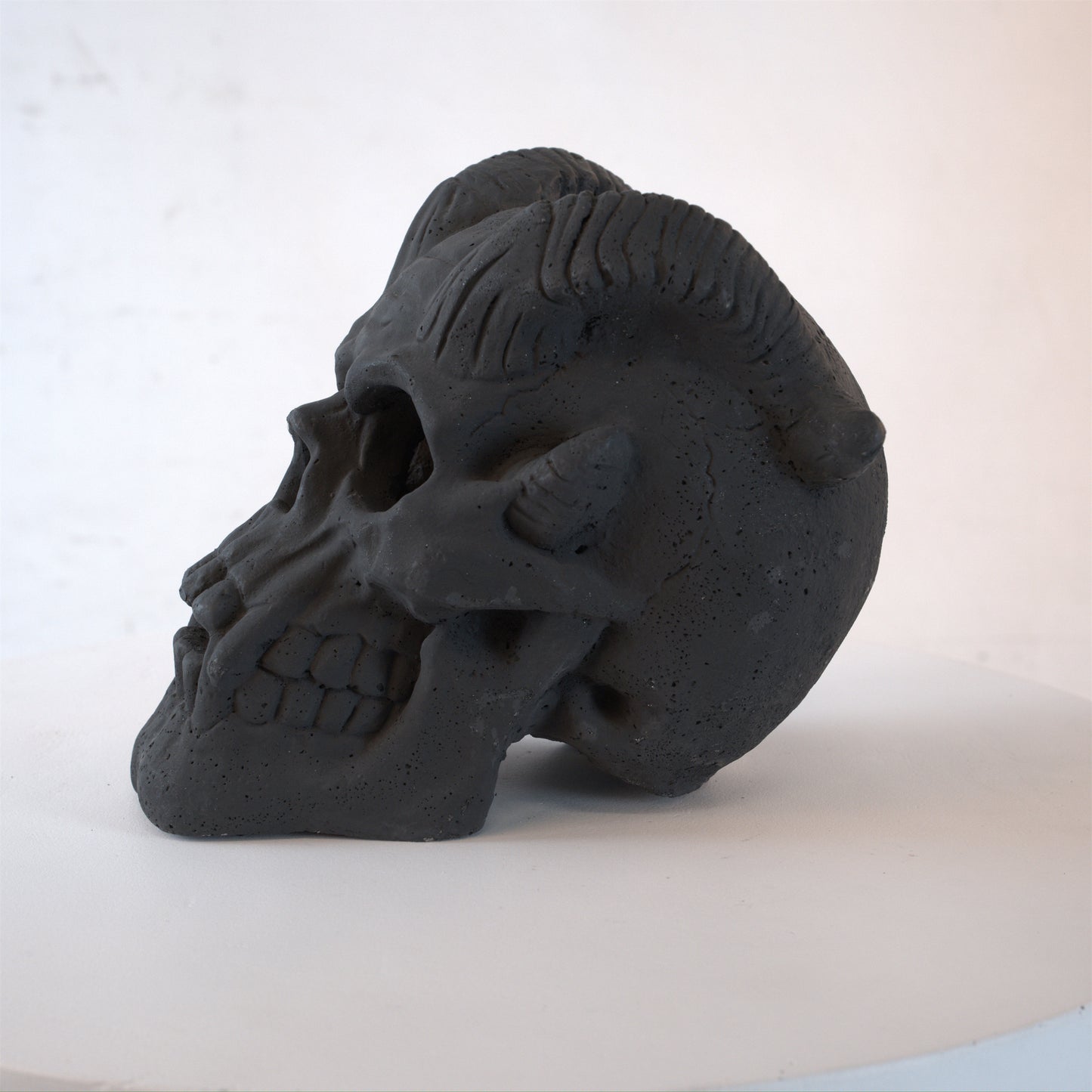 Fireproof Skull Gas Log for Fire Pit & Fireplace - Halloween Decor