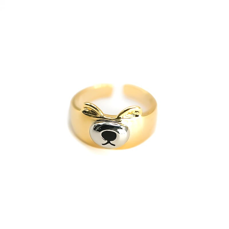 Bear Ring - Decorative Floral Accessory