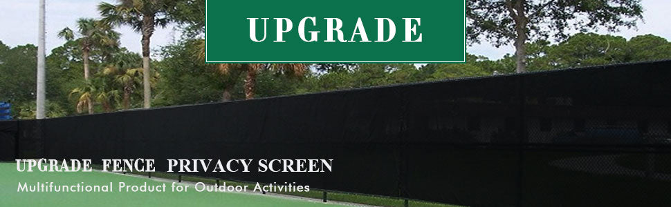 Outdoor Privacy Fence Screen 5x50ft HDPE Dark Grey Black Sand Garden Barrier