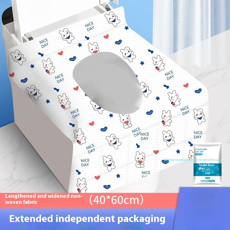 Disposable Toilet Seat Cover Thickened Travel Toilet Mat - Multiple Colors