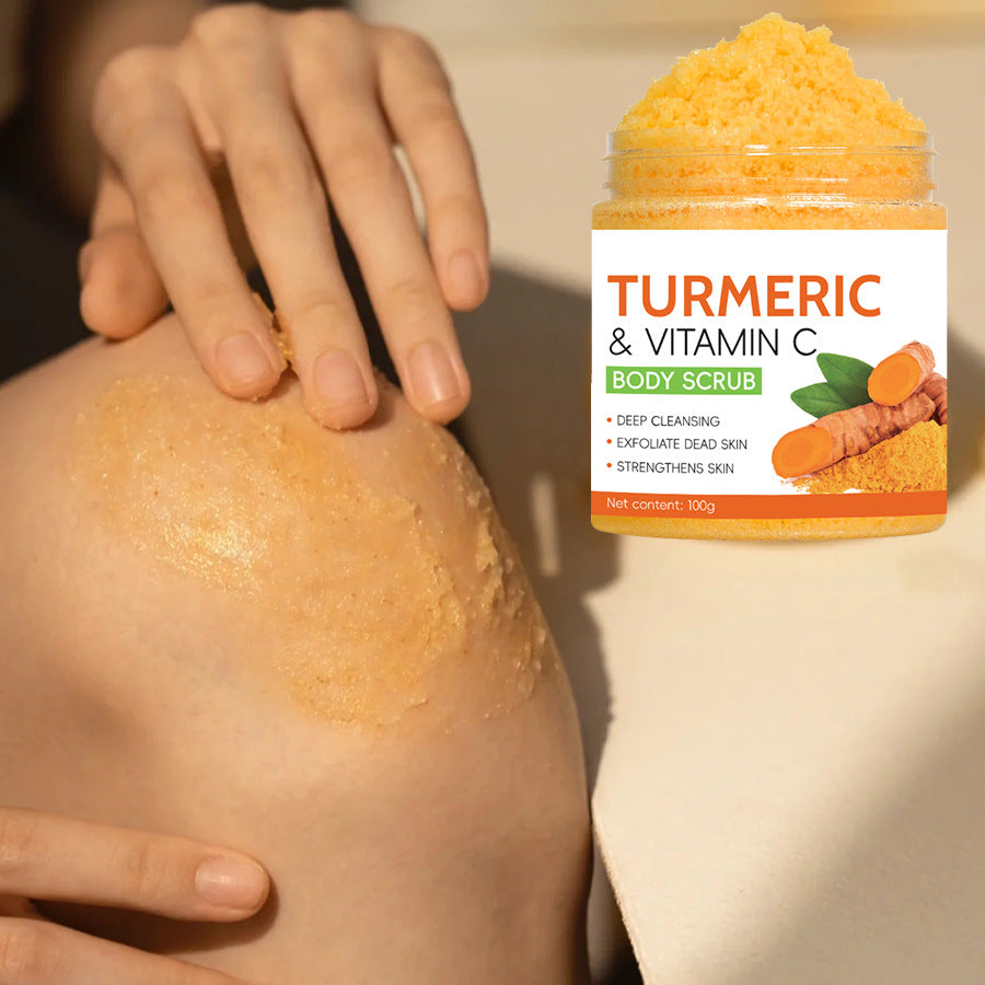 Turmeric Body and Facial Cleanser - Pore Refining Skin Care Scrub